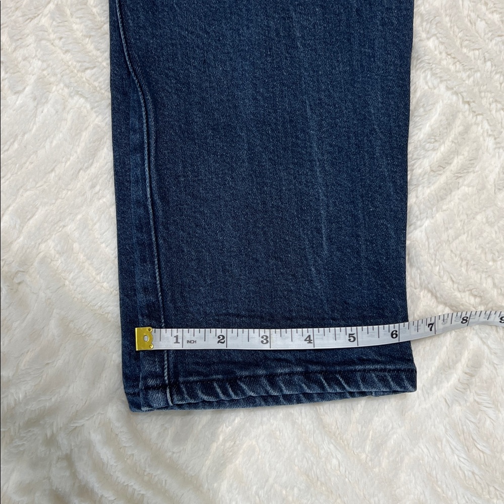 Good American Good Classic Straight Jeans | High Rise | Medium Wash | Sz 4 - Picture 8 of 9